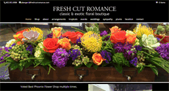 Desktop Screenshot of freshcutromance.com